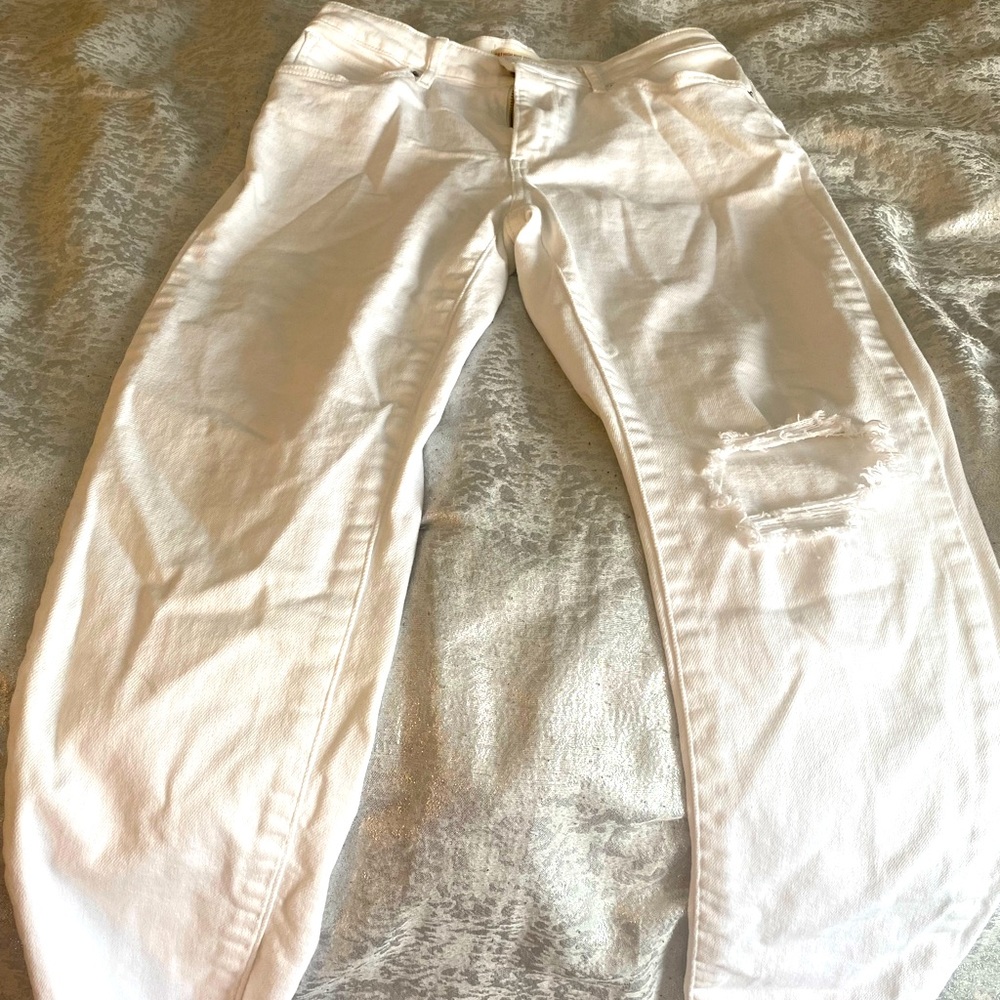 Levi Strauss & Co high rise skinny angle women's jeans